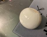 Une image de l'étape 6 de Gratin de courgettes jaunes et poivrons bicolores au jambon, mozzarella et crème de parmesan.