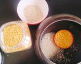 A picture of step 1 of Khara Pongal /ven pongal 😋😋.