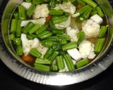 A picture of step 1 of Veg Kolhapuri Sabzi.