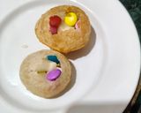 A picture of step 4 of Chocolaty Panipuri Bombs.
