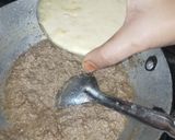 A picture of step 3 of Cashew nuts kernel star barfi.