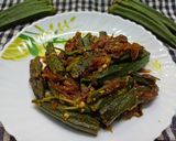 মশলা ভেন্ডি (masala bhindi recipe in Bengali) রেসিপি ধাপ - 3 ছবি
