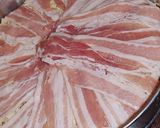 Baconos daralthúsos pite recept fázis 3 fotója