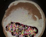 Foto langkah ke 6 dari resep Crépes tipker (tipis kering).