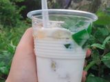 Sữa chua thạch lá dứa
