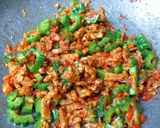 Foto langkah ke 5 dari resep Tumis Pare Tempe Pedas (anti pahit).