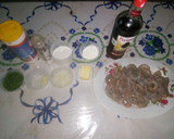 Foto del paso 1 de la receta: Camarones flameados