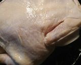 A picture of step 2 of Chicken Stuffed with a banana.