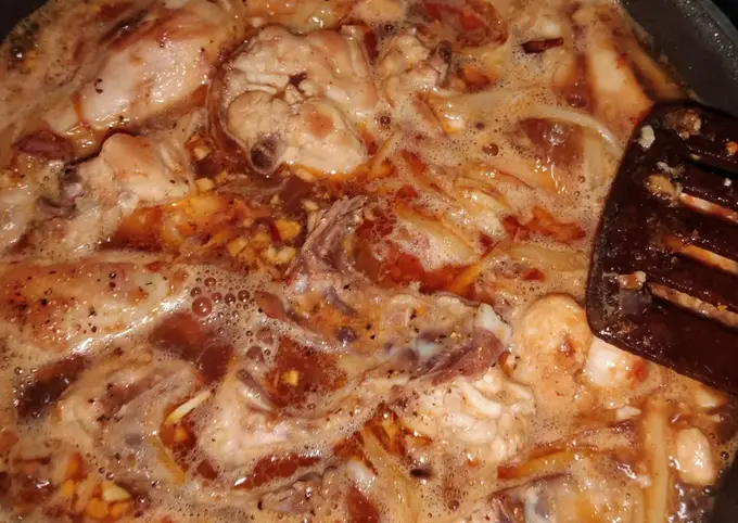 Langkah-langkah untuk membuat Cara bikin Ayam cola cola ala rumahan di jamin nagih