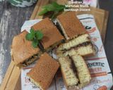 Foto langkah ke 4 dari resep Martabak Manis Sourdough Discard.