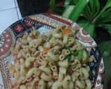 Foto langkah ke 4 dari resep Macaroni kornet pedas gurih.