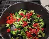 A picture of step 1 of Curried Broccoli Couscous.