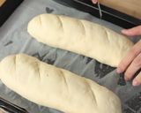 Foto langkah ke 8 dari resep Roti Subway Soft Baguette Devina Hermawan.