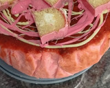 Foto del paso 3 de la receta: Cheesecake de pantera rosa