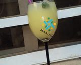A picture of step 4 of Ginger lemonade.