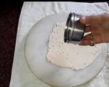 A picture of step 2 of Papri chaat.