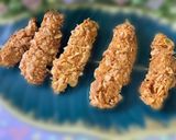 صورة لخطوة 6 من وصفة اصابع الدجاج المقرمشة