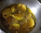A picture of step 2 of Aloo pakora.