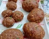 A picture of step 4 of Mutton Nargasi koftay.