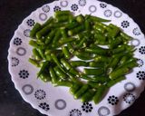 A picture of step 2 of Green chilli sauce.