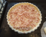 Foto del paso 9 de la receta: Tarta o Quiche de atún con tomate y puerro