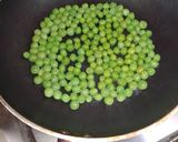 A picture of step 2 of Roasted Peas.