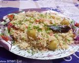 A picture of step 6 of Colourful sabzi pulao.