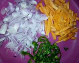 A picture of step 2 of Sultan chips.