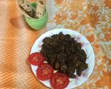 A picture of step 10 of Chicken Liver dry Curry.