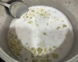 Hình bước làm 1 của món Sữa Chua Cốm