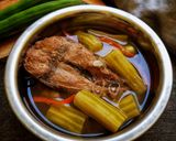 Foto langkah ke 4 dari resep Sayur Asem Klentang Ikan Asap.