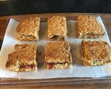 A picture of step 4 of Peanut Butter and Jelly Bars.
