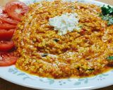 A picture of step 8 of Paneer Bhurji.