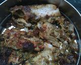 A picture of step 3 of Fried fish in methi masala.