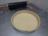Pie de mora y manzana