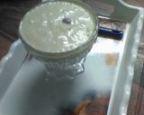 A picture of step 2 of Banana cake milkshake.