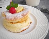 Foto langkah ke 8 dari resep Japanese Fluffy Pancake ala Shelly.