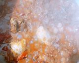A picture of step 6 of Restaurant style bhindi masala chicken🍅🌶.