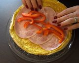 Pas rețetă Omletă în lipie 5 fotografie