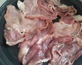 Foto del paso 1 de la receta: Cañon de cerdo en salsa dulce de naranja y cereza