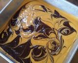 KEK MARBLE OREN & COKLAT