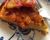 A picture of step 7 of Blood orange cake - with a vegan option.