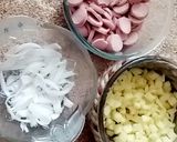 عکس مرحله 1 از دستور سوسیس بندری😋🌯