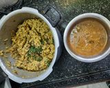 A picture of step 3 of உளுத்தம் பருப்பு சாதம்.