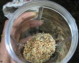 A picture of step 1 of Rajasthani Gatte ki Sabzi.