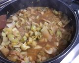 Une image de l'étape 11 de Fondue de céleri branche au bouillon de crevettes et laitue de mer.
