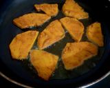 A picture of step 4 of Elephant yam tawa fry.