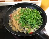 琴酒牡蠣義大利麵的食譜步驟6照片