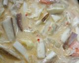 Gambar langkah 4 resipi 12:11:24 - TERUNG & KOBIS MASAK LEMAK PEDAS BERSAMA UDANG.