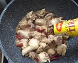 Gambar langkah 3 resipi Cendawan hitam masak sos tiram bersama ayam#fayekusairi.